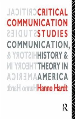 Critical Communication Studies - Hardt, Hanno