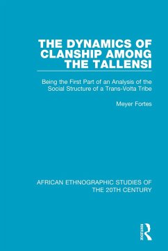 The Dynamics of Clanship Among the Tallensi - Fortes, Meyer