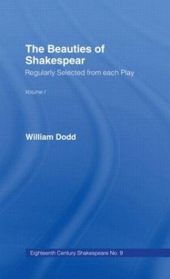 Beauties of Shakespeare Cb - Dodd, William