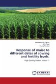 Response of maize to different dates of sowing and fertility levels.