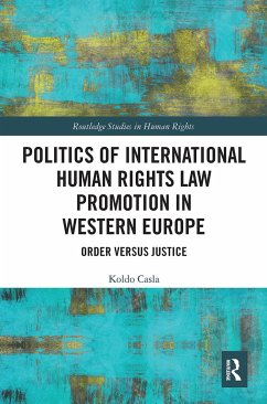 Politics of International Human Rights Law Promotion in Western Europe - Casla, Koldo