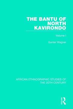 The Bantu of North Kavirondo - Wagner, Gunter