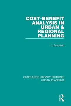 Cost-Benefit Analysis in Urban & Regional Planning - Schofield, John A