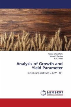 Analysis of Growth and Yield Parameter - Chaudhary, Ranna;Baraiya, Munesh;Patel, N. K.
