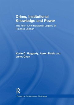 Cover Crime, Institutional Knowledge and Power