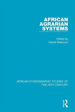 Cover African Agrarian Systems