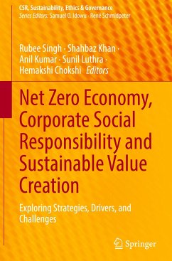 Net Zero Economy, Corporate Social Responsibility and Sustainable Value Creation