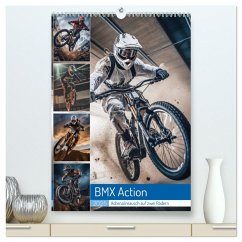 BMX Action (hochwertiger Premium Wandkalender 2025 DIN A2 hoch), Kunstdruck in Hochglanz - Calvendo;Gierok-Latniak, Steffen