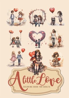 A little Love Coloring Book for Adults Cover A little Love Coloring Book for Adults