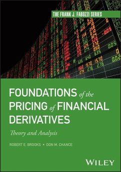 Foundations of the Pricing of Financial Derivatives (eBook, ePUB) - Brooks, Robert E.; Chance, Don M.