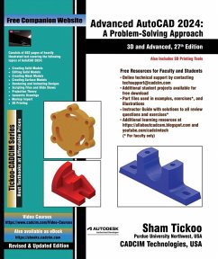 Advanced AutoCAD 2024: A Problem-Solving Approach, 3D and Advanced, 27th Edition (eBook, ePUB) - Tickoo, Sham