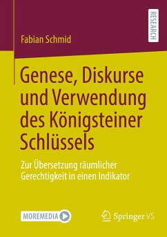 Genese, Diskurse und Verwendung des Königsteiner Schlüssels - Schmid, Fabian