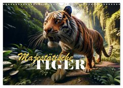 Majestätische Tiger (Wandkalender 2025 DIN A3 quer), CALVENDO Monatskalender - Calvendo;R. Stuhlmann, Peter