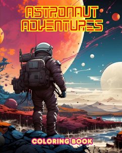 Astronaut Adventures - Coloring Book - Artistic Collection of Space Designs - Editions, Spaceart