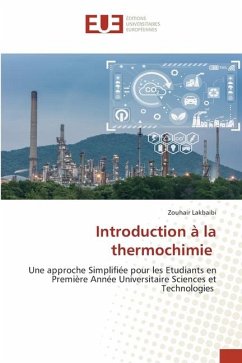 Introduction à la thermochimie - Lakbaibi, Zouhair