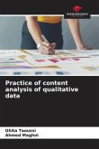 Practice of content analysis of qualitative data