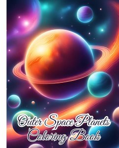 Outer Space Planets Coloring Book - Nguyen, Thy