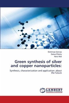 Green synthesis of silver and copper nanoparticles: