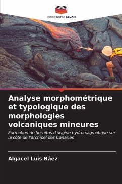 Analyse morphométrique et typologique des morphologies volcaniques mineures - Luis Báez, Algacel