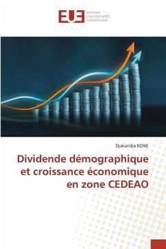 Dividende démographique et croissance économique en zone CEDEAO - Koné, Djakaridja