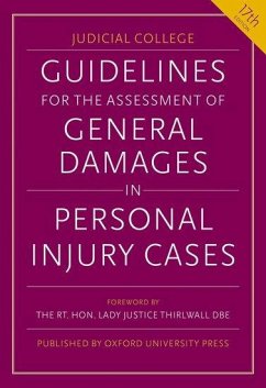 Guidelines for the Assessment of General Damages in Personal Injury Cases - Judicial College