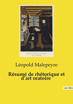 Cover Résumé de rhétorique et d'art oratoire