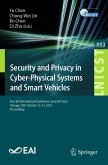 Security and Privacy in Cyber-Physical Systems and Smart Vehicles (eBook, PDF)