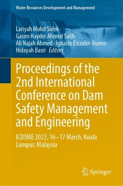 Proceedings of the 2nd International Conference on Dam Safety Management and Engineering (eBook, PDF)