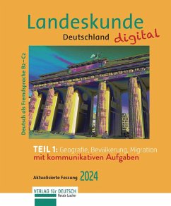 Cover Landeskunde Deutschland digital 2024, Teil 1: Geografie, Bevölkerung, Migration (eBook, PDF)