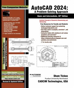 Cover AutoCAD 2024: A Problem - Solving Approach, Basic and Intermediate, 30th Edition (eBook, ePUB)