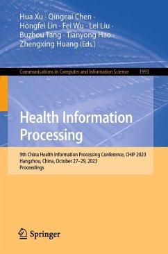 Health Information Processing (eBook, PDF)