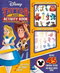 Disney: Tattoo and Activity Book - Walt Disney