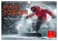 Snowboarden - tolle Momente (Wandkalender 2025 DIN A4 quer), CALVENDO Monatskalender - Calvendo;Roder, Peter