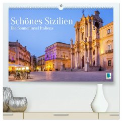 Schönes Sizilien: die Sonneninsel Italiens (hochwertiger Premium Wandkalender 2025 DIN A2 quer), Kunstdruck in Hochglanz