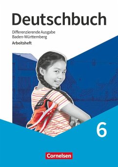 Cover Deutschbuch - Sprach- und Lesebuch - 6. Schuljahr. Baden-Württemberg - Arbeitsheft mit Lösungen