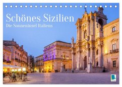 Schönes Sizilien: die Sonneninsel Italiens (Tischkalender 2025 DIN A5 quer), CALVENDO Monatskalender - Calvendo