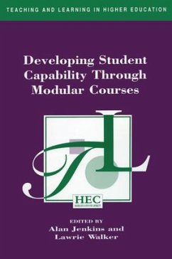 Developing Student Capability Through Modular Courses - Jenkins, Alan / Walker, Lawrie (eds.)