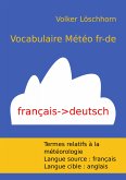 Vocabulaire Météo fr-de (eBook, ePUB)