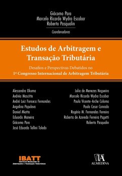 Estudos de Arbitragem e Transação Tributária (eBook, ePUB) - Paro, Giácomo; Escobar, Marcelo Ricardo Wydra
