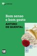 Bom senso e bom gosto (eBook, ePUB) - Bild 1