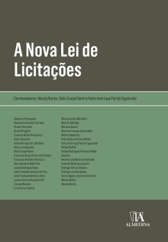 A Nova Lei de Licitações (eBook, ePUB) - Rocha, Wesley; Vanin, Fábio Scopel