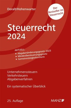 Steuerrecht 2024 (eBook, PDF) - Doralt, Werner; Hohenwarter-Mayr, Daniela