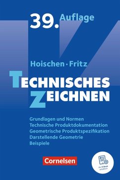 Technisches Zeichnen (39., überarbeitete und aktualisierte Auflage) (eBook, PDF) - Fritz