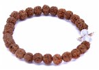 Rudraksha Schutzengel Edelsteinarmband