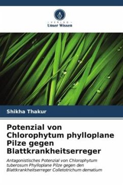 Potenzial von Chlorophytum phylloplane Pilze gegen Blattkrankheitserreger - Thakur, Shikha