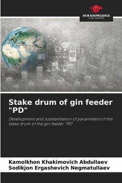 Stake drum of gin feeder 