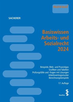 Basiswissen Arbeits- und Sozialrecht 2024 - Sacherer, Remo