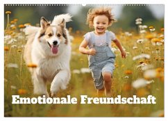 Emotionale Freundschaft (Wandkalender 2025 DIN A2 quer), CALVENDO Monatskalender
