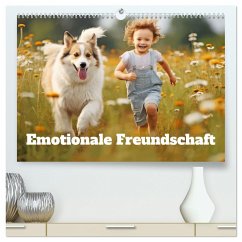 Emotionale Freundschaft (hochwertiger Premium Wandkalender 2025 DIN A2 quer), Kunstdruck in Hochglanz - Calvendo;Brunner-Klaus, Liselotte