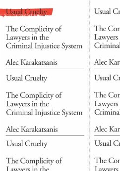 Usual Cruelty - Karakatsanis, Alec